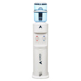 Floor Standing Water Cooler with Hot and Cold with LG Compressor,Filter Bottle - White