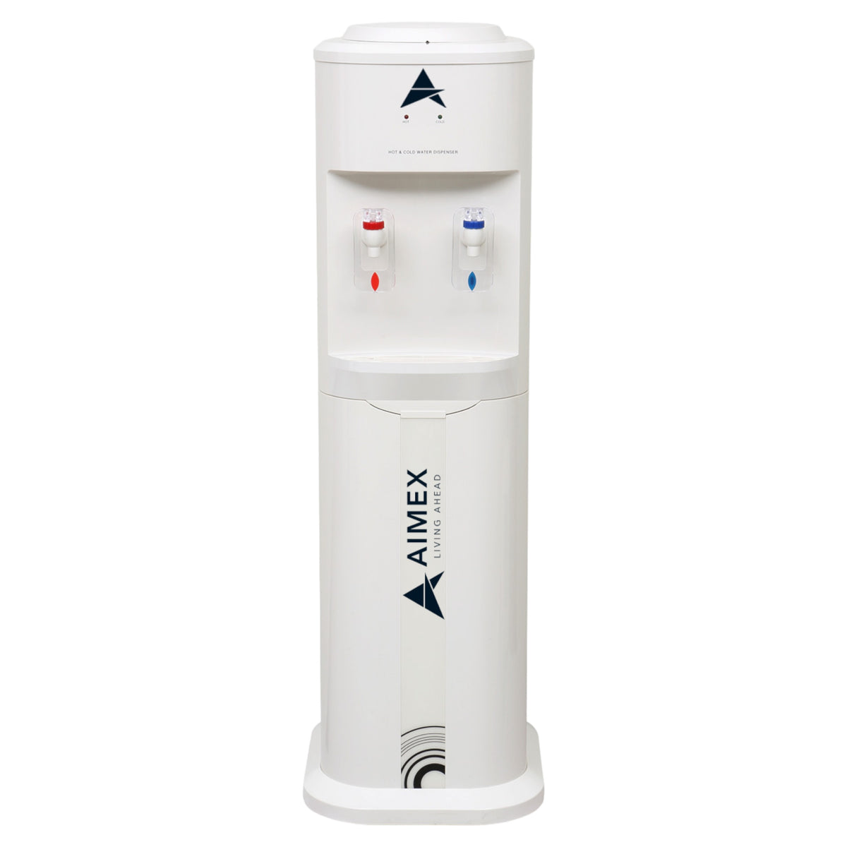 Floor Standing Water Cooler Hot and Cold with LG Compressor White