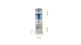 Aimex Benchtop Water Cooler - Hot & Cold with Filter & LG Compressor