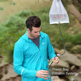 Camping Survival Hiking Straw Emergency Water Purifier Filter Purification