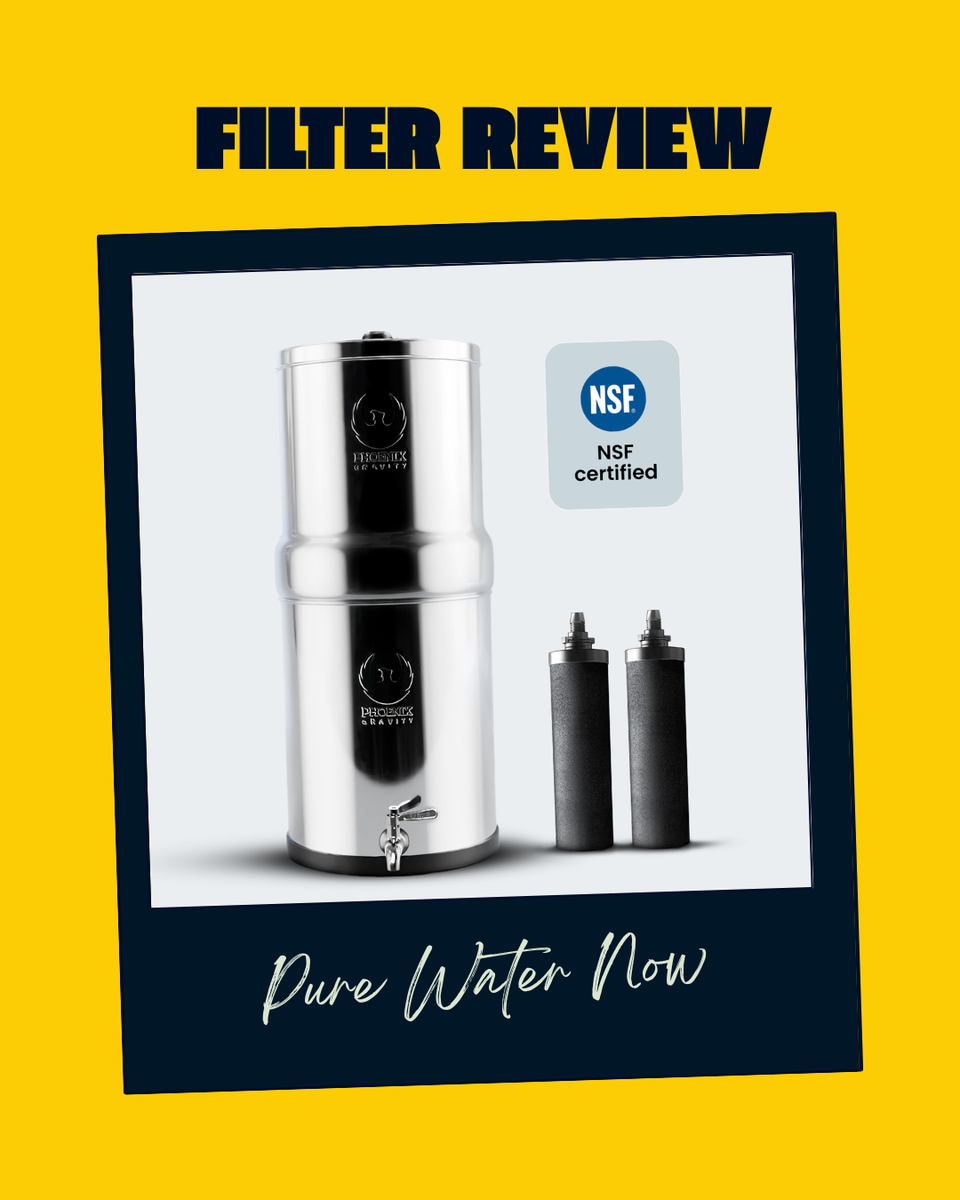 Phoenix Gravity Water Filter Reviews | Stainless Steel – Aimex Australia