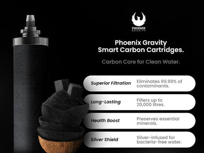 Phoenix Smart Carbon Gravity Replacement Filters