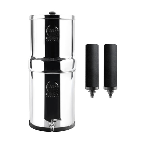 The Phoenix Gravity Water Filter Stainless Steel 304 -12L