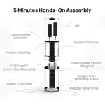 The Phoenix Gravity Water Filter Stainless Steel 304 -12L