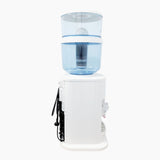 Aimex Benchtop Water Cooler with Hot and Cold Functions, Equipped with LG Compressor, 8 Stage Filter Bottle - White