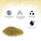 KDF media helps inhibit bacteria and algae growth