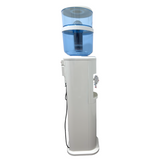 Floor Standing Water Cooler with Hot and Cold with LG Compressor,Filter Bottle - White