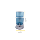 Aimex 20L Water Purifier With 3 White Filters and Maifan Stone