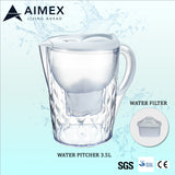 White Water Pitcher With Filter 3.5L