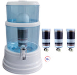 16L Bench top Water Purifier with 3 Fluoride Filters