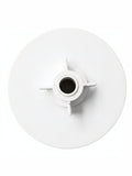 Bottom base view of Aimex plastic dome water filter unit
